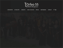 Tablet Screenshot of orfeo55.com